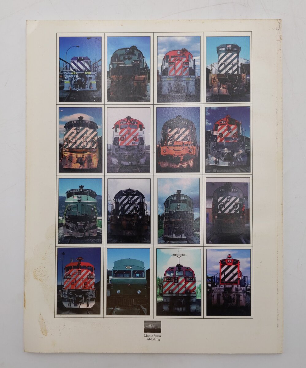 BC Rail Motive Power Review and Equipment Pictorial By Book Duane Karam Jr VG
