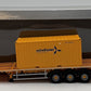 WSI 01-2369 1:50 McNally's Windhoist - 3-Axle Dennison Flatbed Trailer 20FT LN/Box