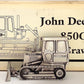 SpecCast JDM-098 Pewter John Deere 850C Crawler LN/Box