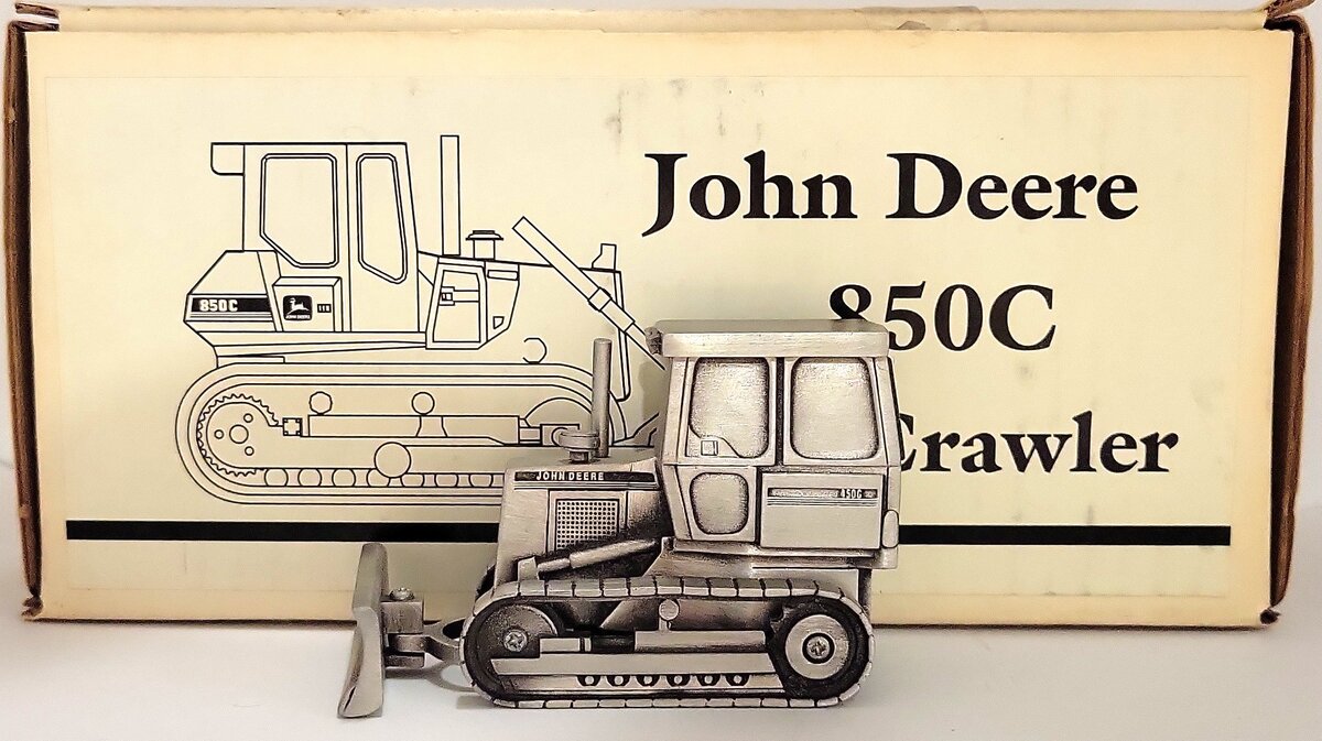 SpecCast JDM-098 Pewter John Deere 850C Crawler LN/Box