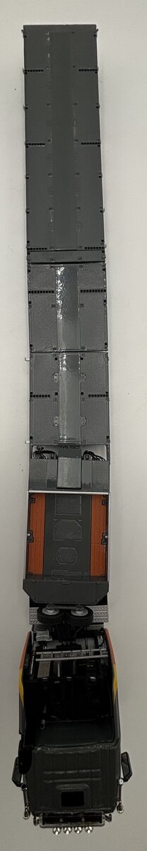 WSI 01-3067 1:50 Friderici-MB Actros MP4 Giga Space SLT 8x4 w/Low Loader-6 Axle LN/Box