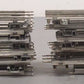 Lionel 6-12840 O Gauge Tubular 10" Insulated Straight Track (20) VG