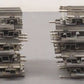 Lionel 6-12840 O Gauge Tubular 10" Insulated Straight Track (20) VG