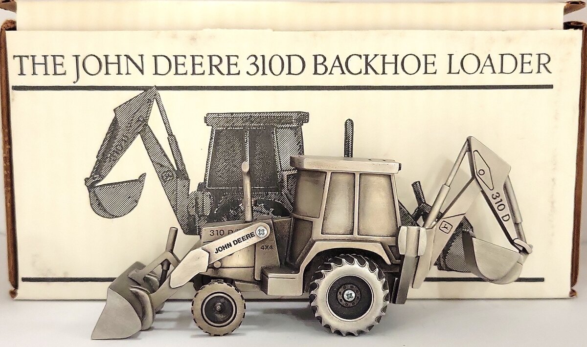 SpecCast JDM-011 1:50 Pewter John Deere 310D Backhoe Loader LN/Box
