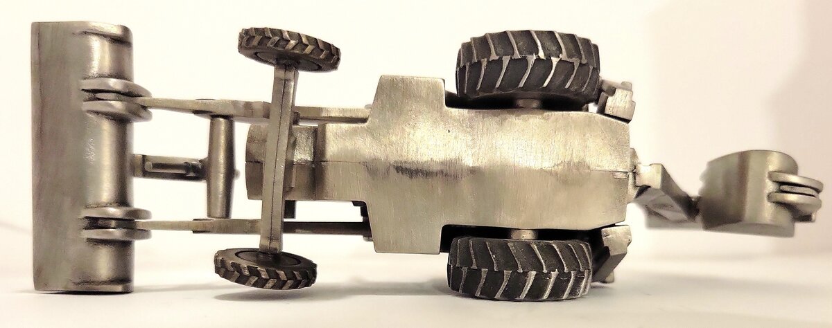 SpecCast JDM-011 1:50 Pewter John Deere 310D Backhoe Loader LN/Box