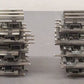 Lionel 6-12840 O Gauge Tubular 10" Insulated Straight Track (20) VG