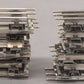 Lionel 6-12840 O Gauge Tubular 10" Insulated Straight Track (20) VG