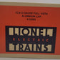 Lionel 6-52085 O Gauge 1996 TCA "City of Dallas" Dallas Full Vista Dome Car EX/Box