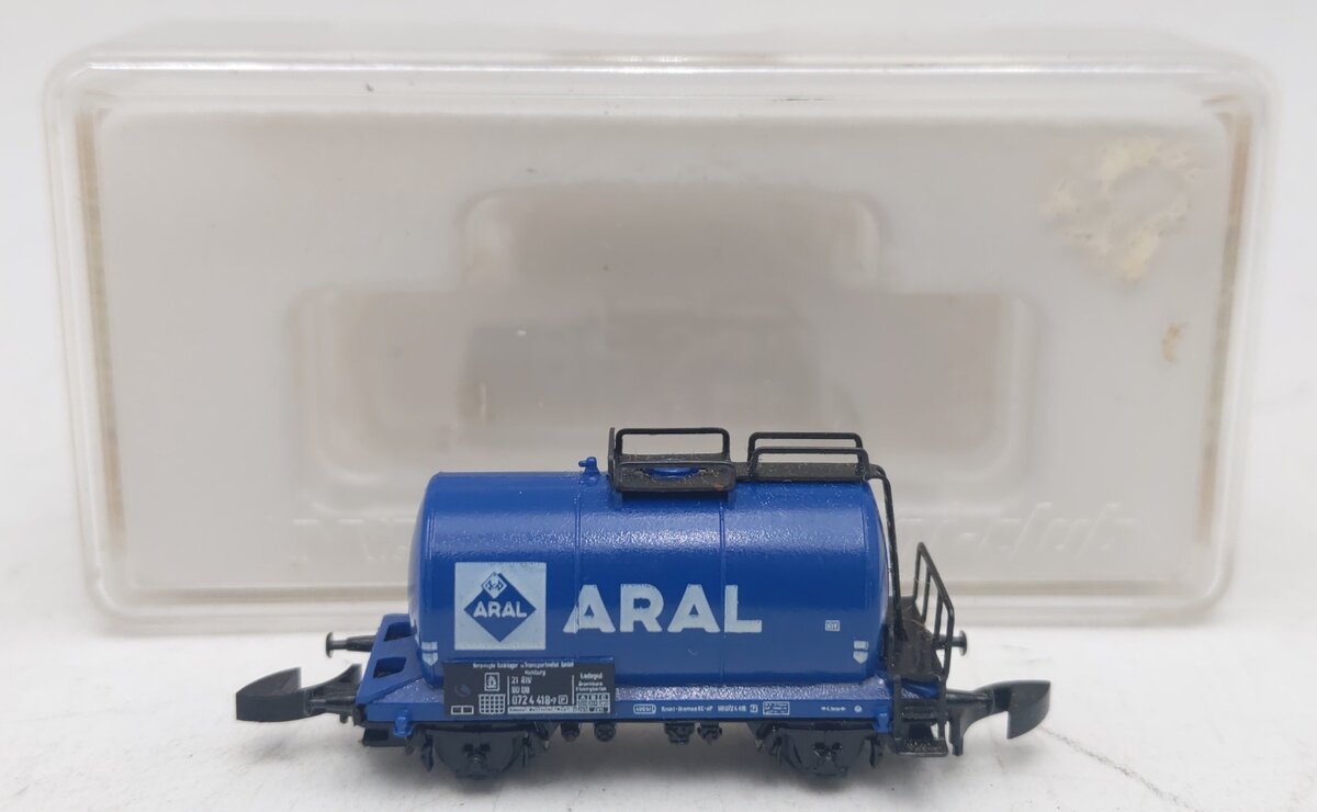 Marklin 8613 Z Scale ARAL Petroleum Oil Tank Car EX/Box