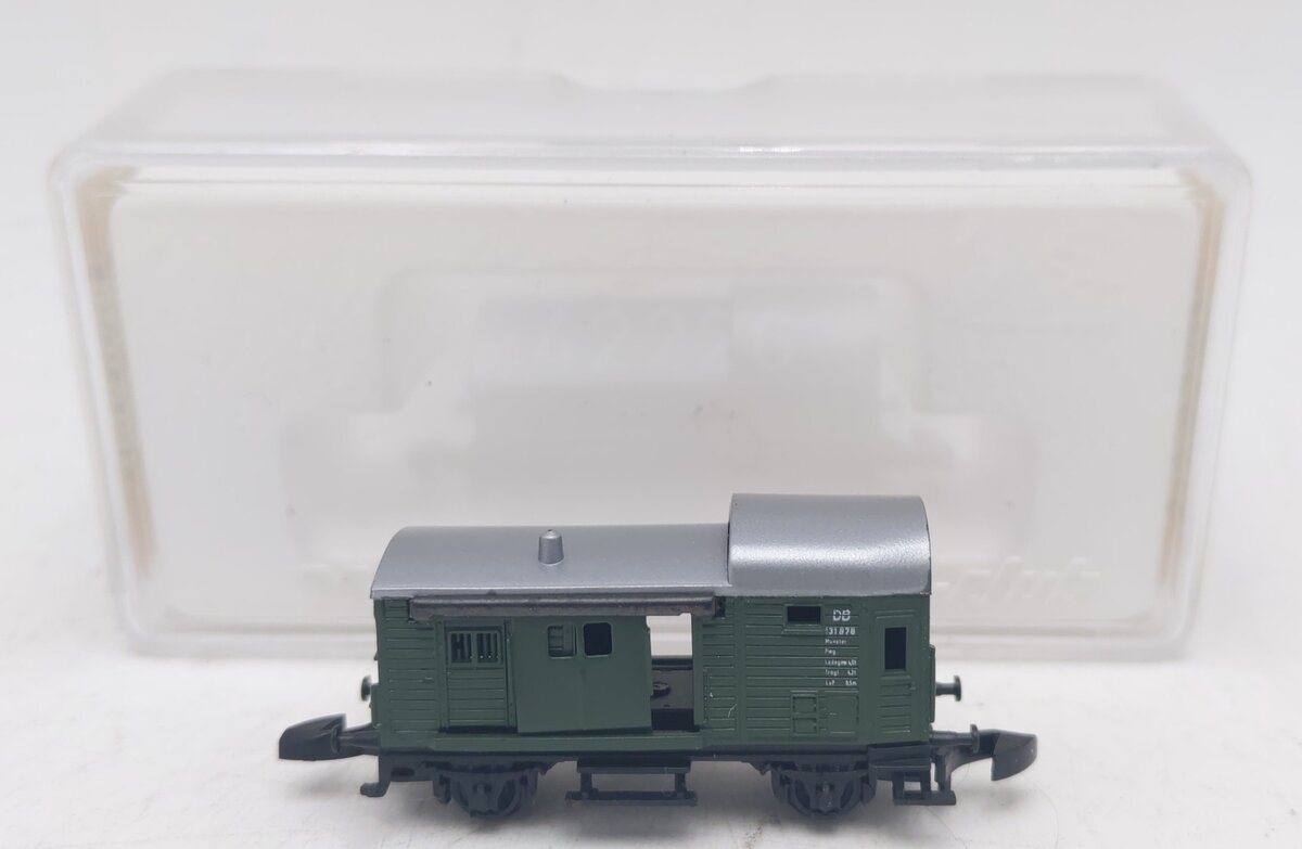 Marklin 8609 Z Scale DB German Federal Railroad Freight Train Baggage Car VG/Box