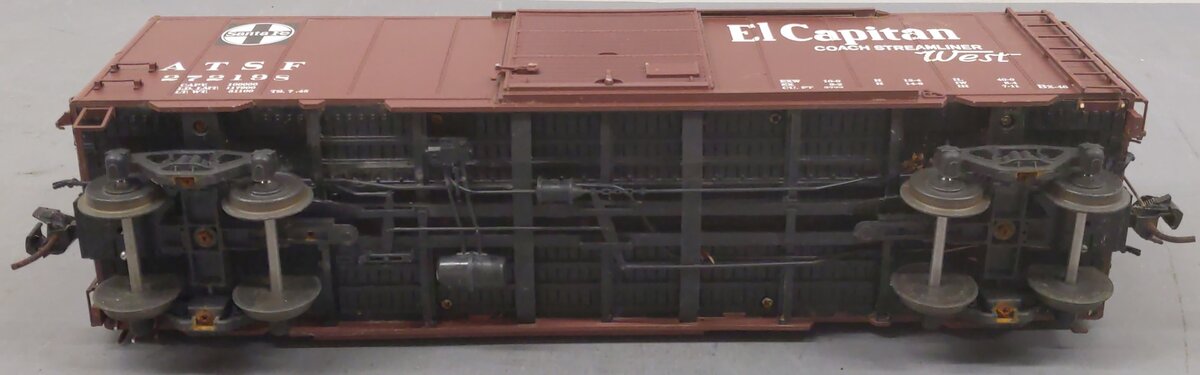 USA Trains 192263 G Atchison, Topeka & Santa Fe 40' PS-1 Steel Box Car #272198
