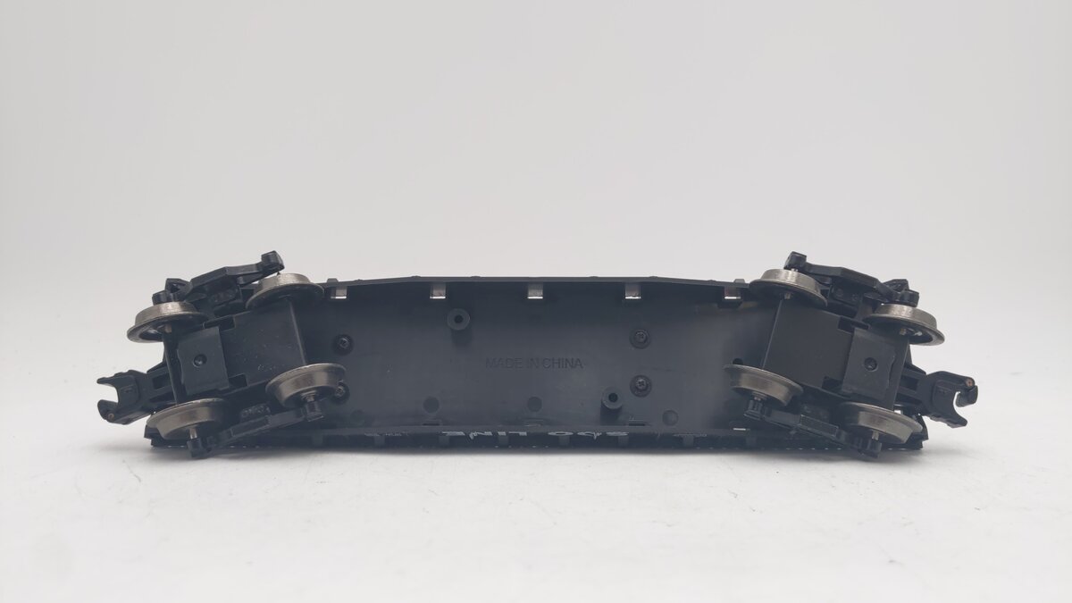 Menards O Gauge SOO Line Flat Car w/ SOO Car Load #57416 VG