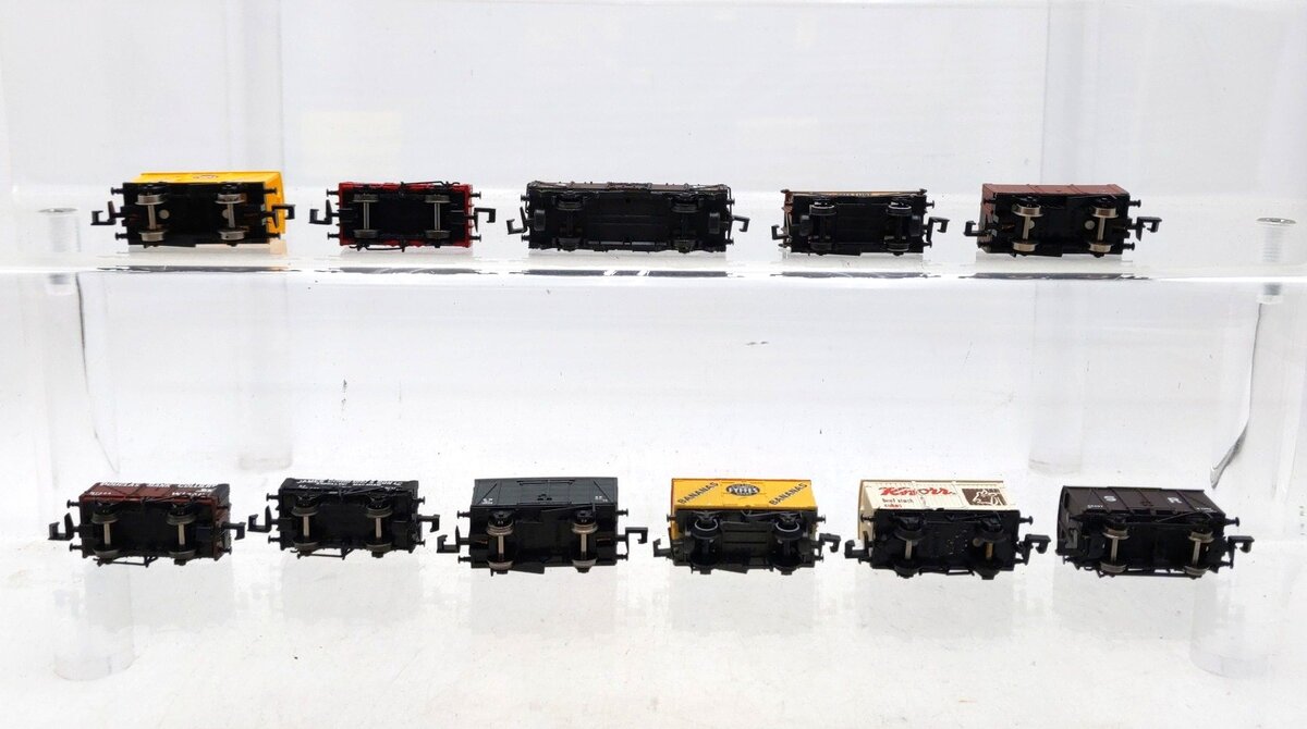 Graham Farish & Other N Scale Assorted Freight Cars [11] EX
