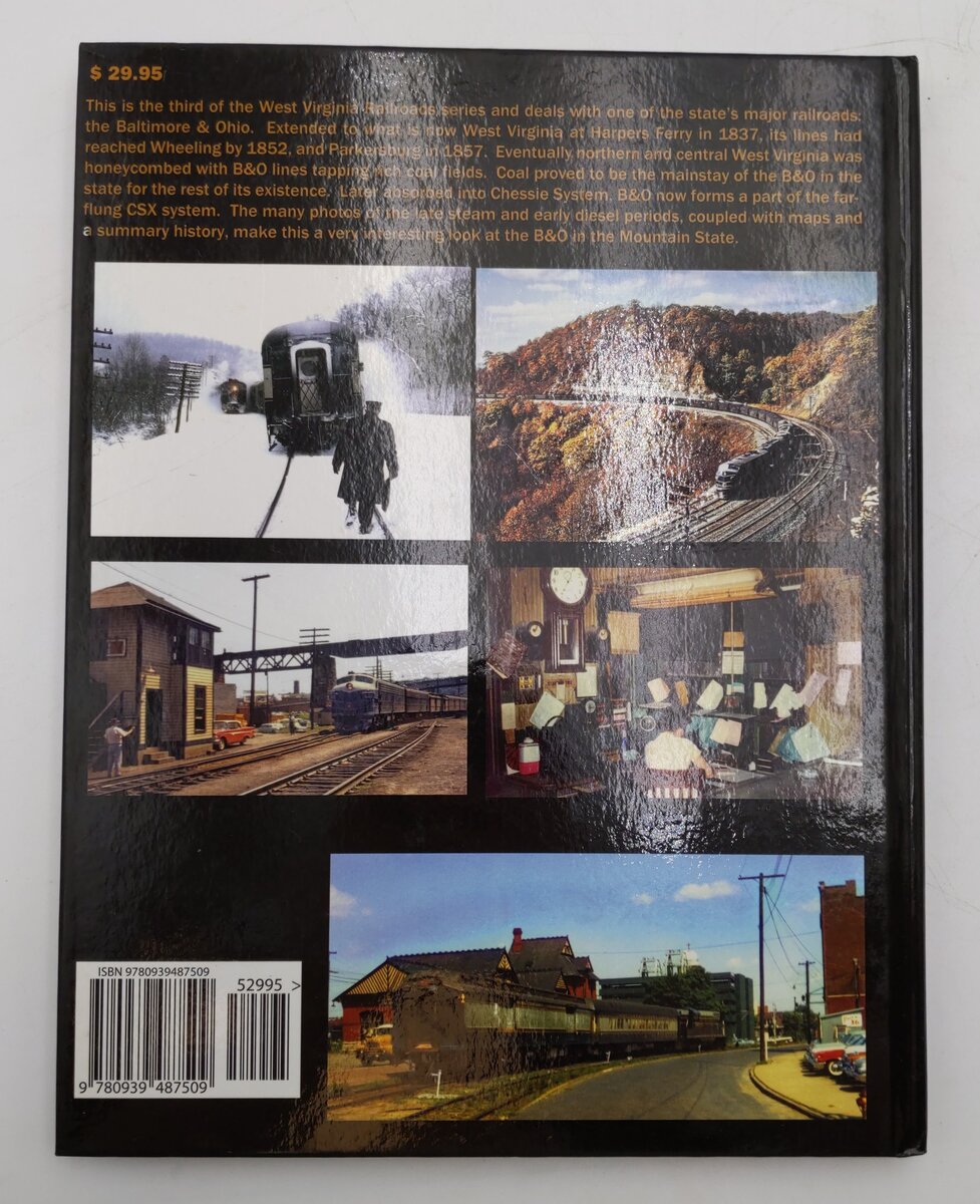West Virginia Railroads Vol.3 Hardcover Book By Bob Withers EX