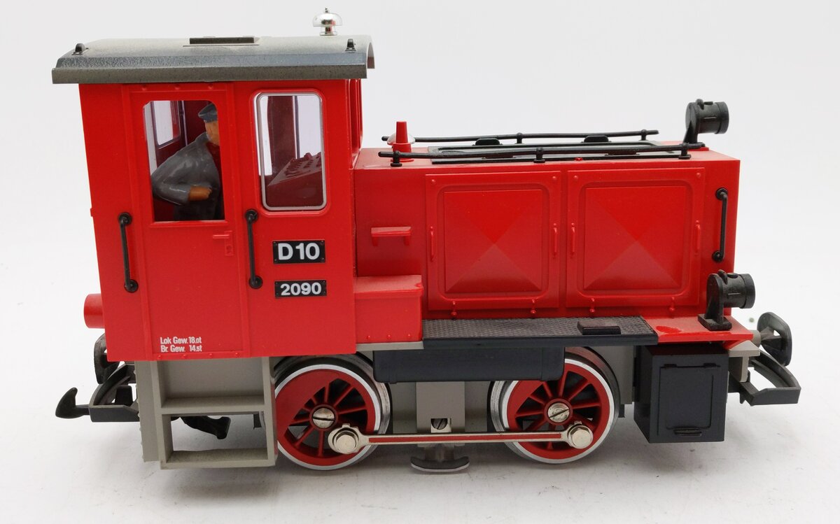 LGB 2090 G Scale D10 0-4-0 Diesel Switcher #2090 EX/Box