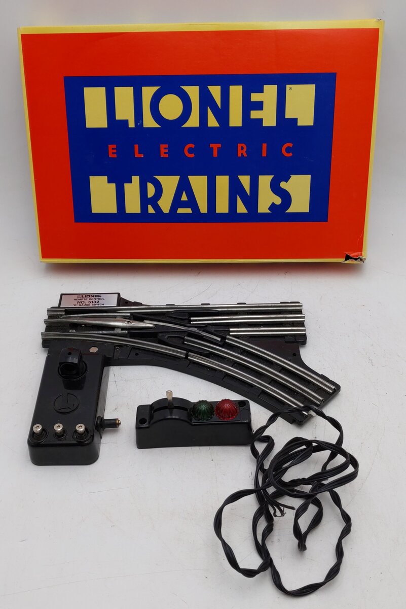 Lionel 6-5132 O O31 Right Hand Remote Control Switch Turnout EX/Box