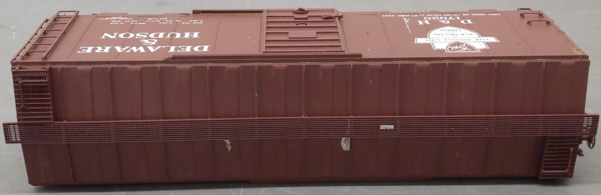 USA Trains 19222A G Delaware & Hudson 40' PS-1 Boxcar #17929 (Metal Wheels)