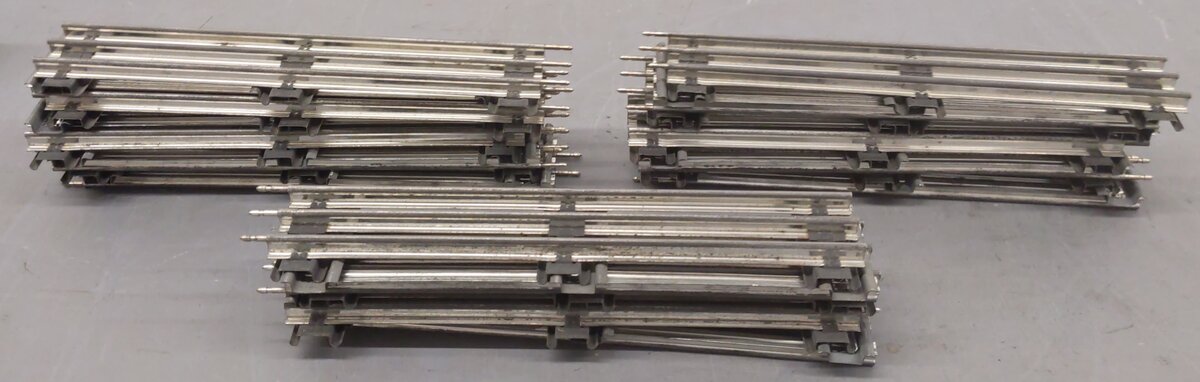 K-Line K-333 O 10" Insulated Tubular Straight Track Sections (22) VG