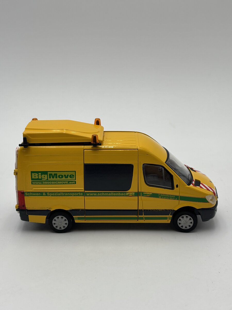 Conrad 1611 1:50 Big Move Mercedes-Benz Sprinter Schmallenbach Van LN/Box