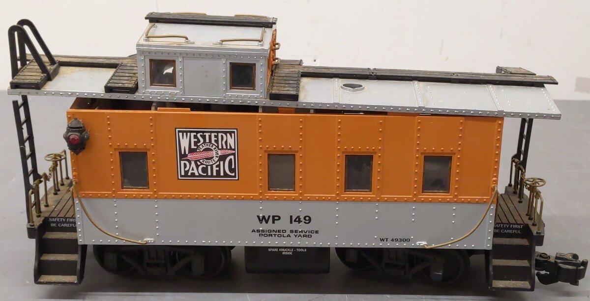 Aristo-Craft 42149 G Scale Western Pacific Caboose