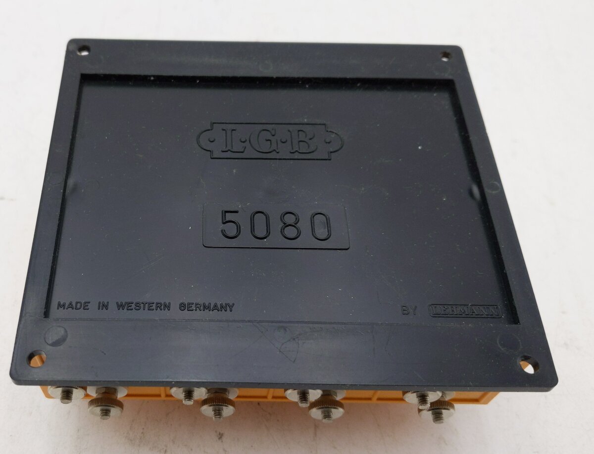 LGB 5080 G Scale 4 Circuit On-Off Switch Controller Box with Box EX/Box