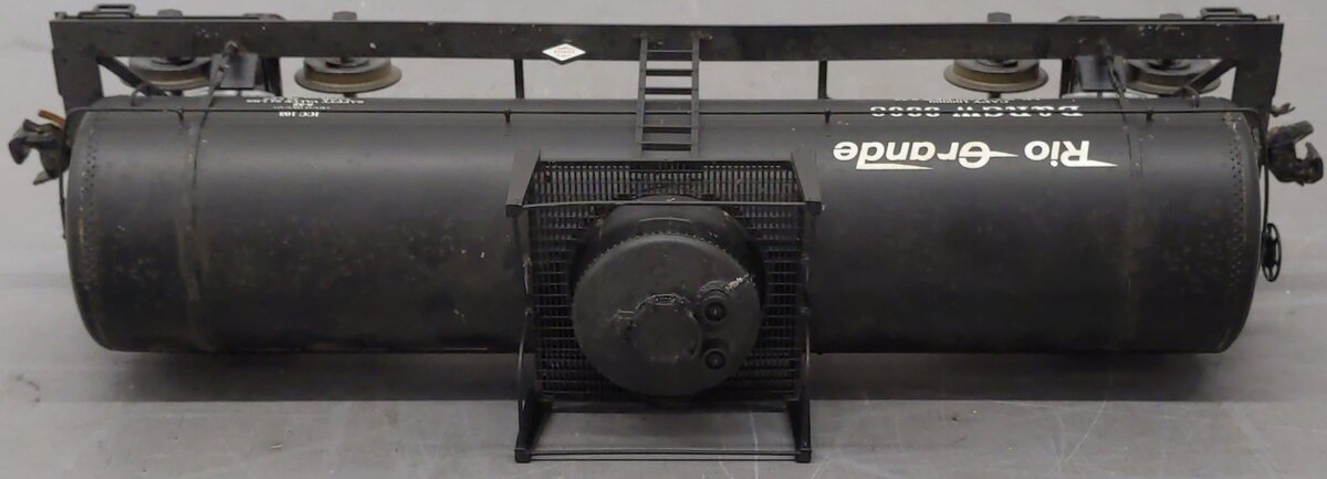 USA Trains 15108 G Denver & Rio Grande 10,000-Gallon Tank Car #3308 Black