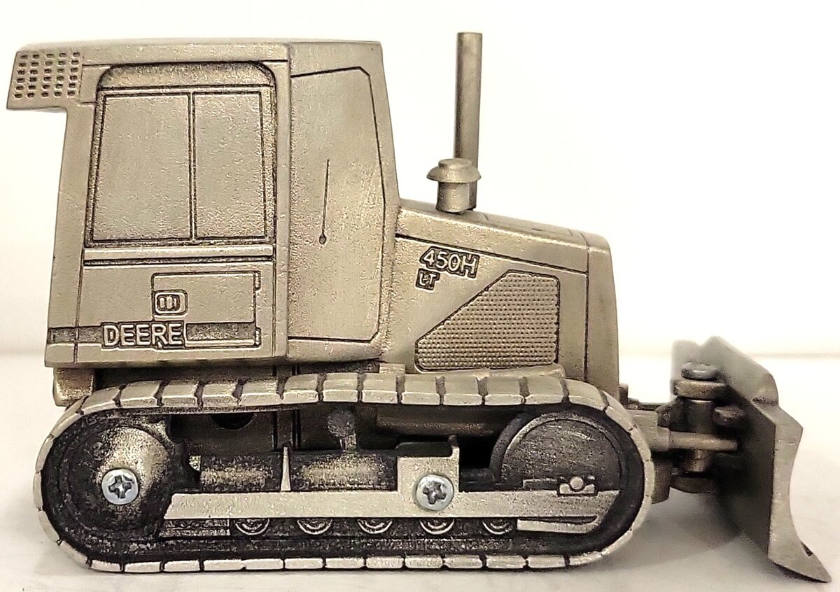 SpecCast JDM-138 1:50 Pewter John Deere 450H Crawler Dozer LN/Box