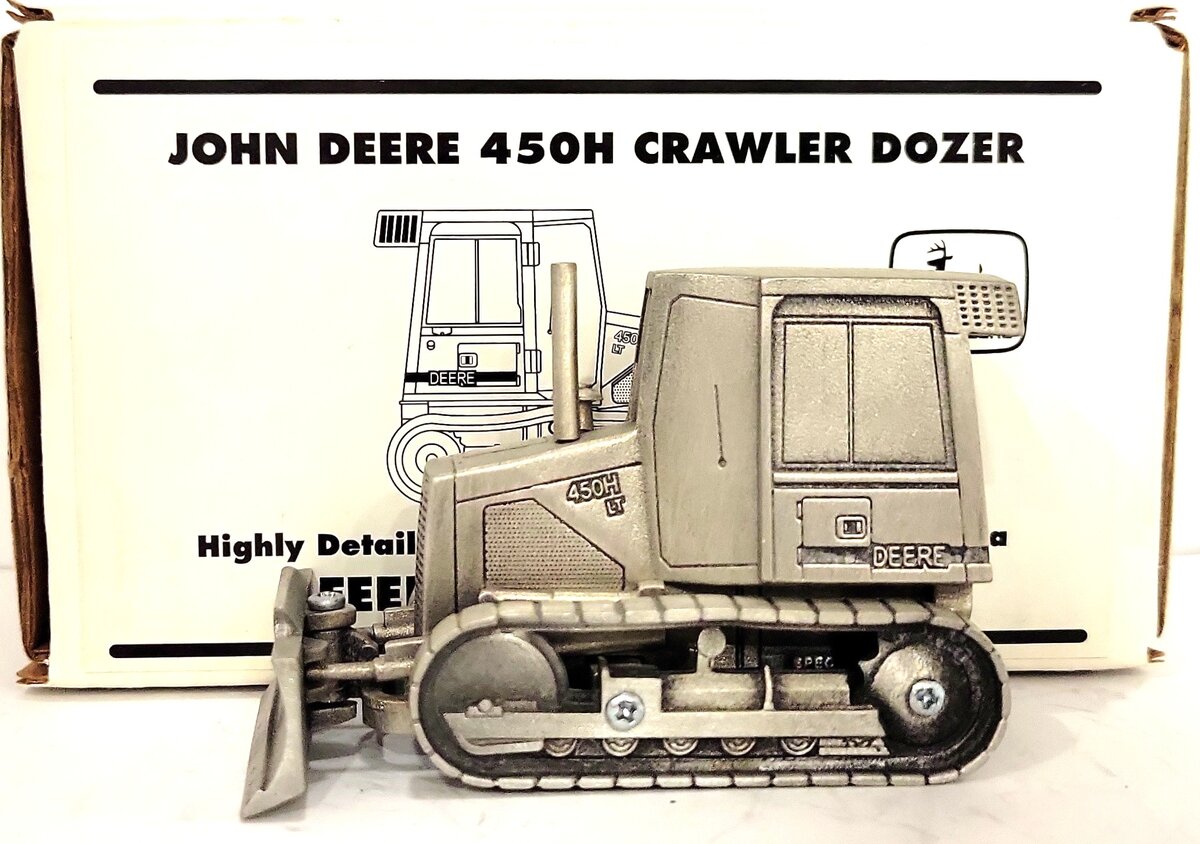SpecCast JDM-138 1:50 Pewter John Deere 450H Crawler Dozer LN/Box