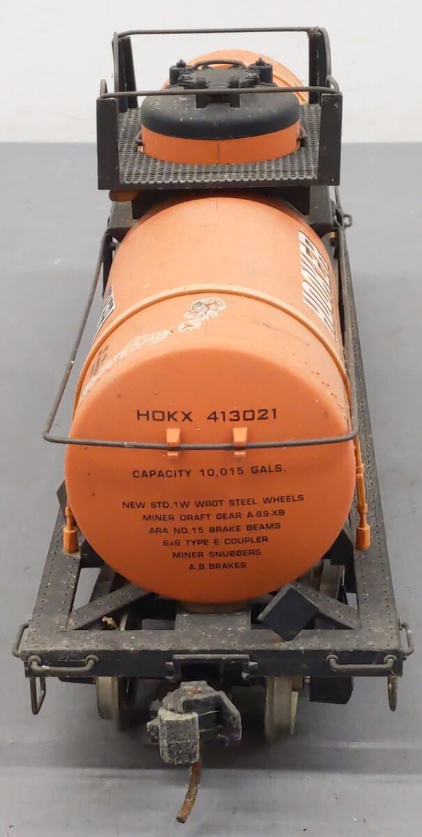 Aristo-Craft 413021 G Scale Hooker Single Dome Tank Car -Metal Wheels