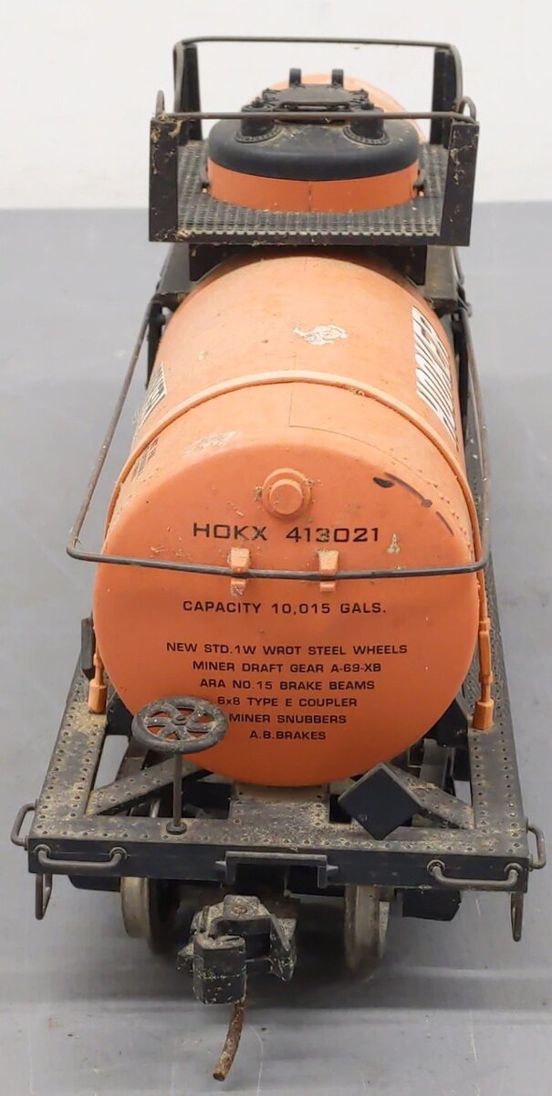Aristo-Craft 413021 G Scale Hooker Single Dome Tank Car -Metal Wheels