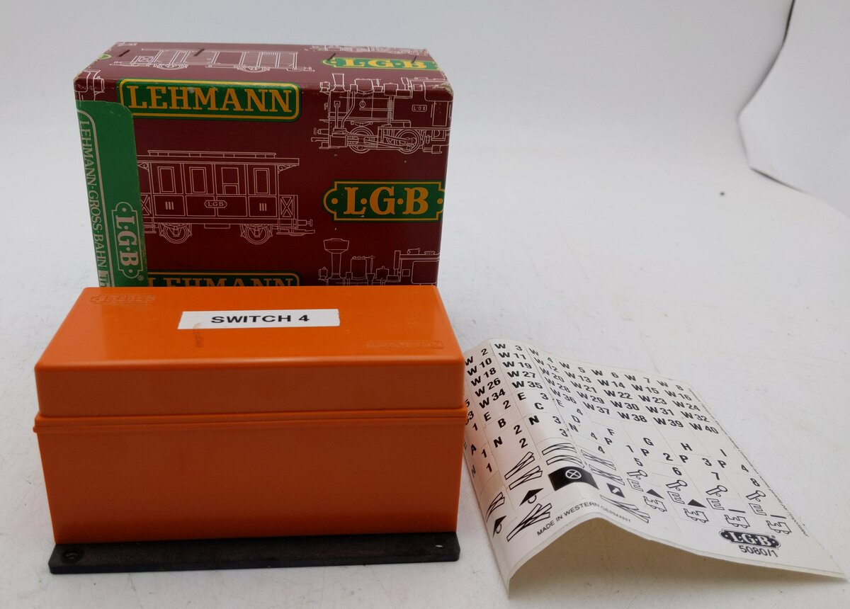 LGB 5075N G Switch Controller Box EX/Box