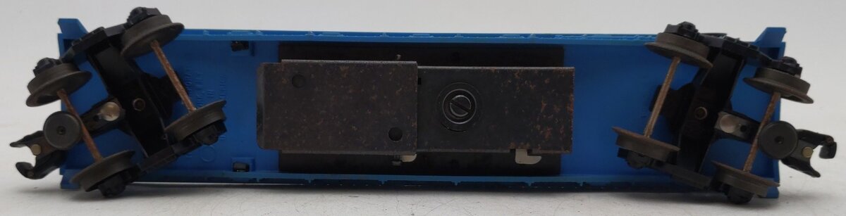 Lionel 3419 Vintage O Operating Flatcar w/ Double-Bladed Helicopter VG
