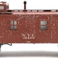 Lionel 2957 Vintage O Prewar New York Central Die-Cast Metal Illuminated Caboose