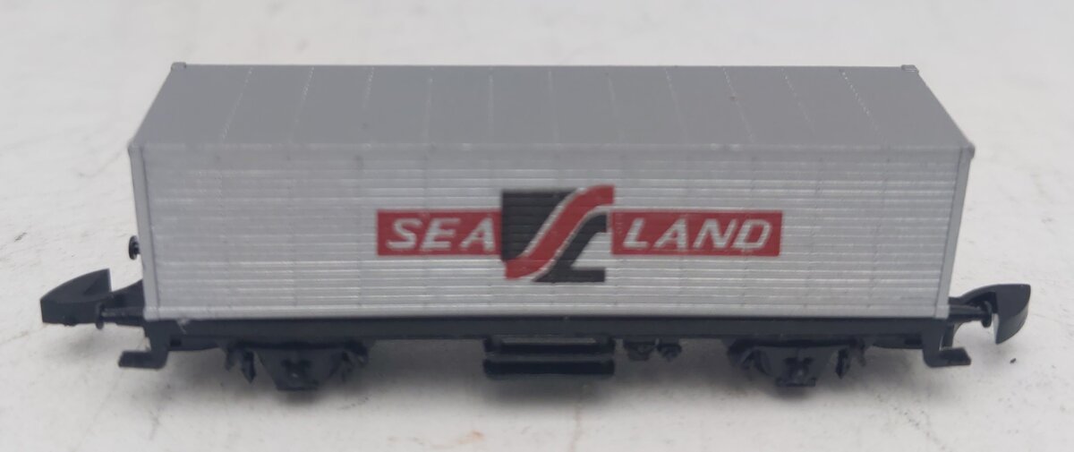 Marklin 8616 Z Scale Sealand Container Car LN/Box
