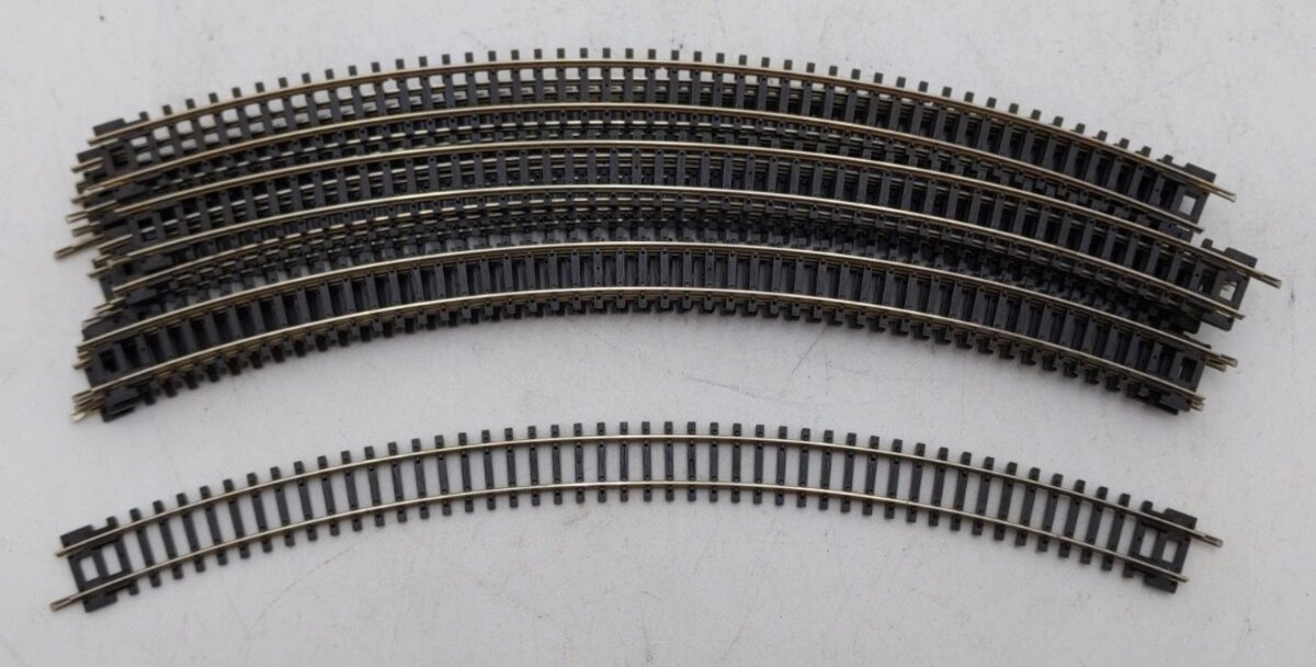 Peco N Scale Assorted Curved Track [39] EX