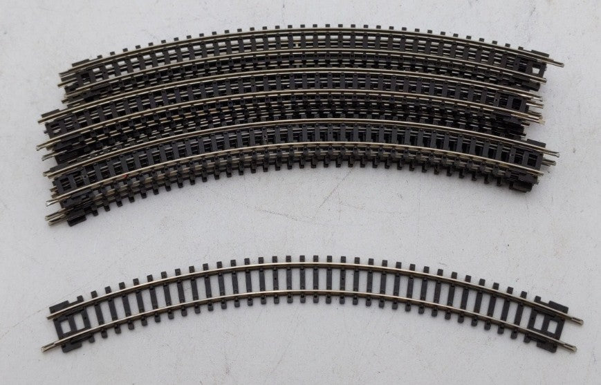 Peco N Scale Assorted Curved Track [39] EX