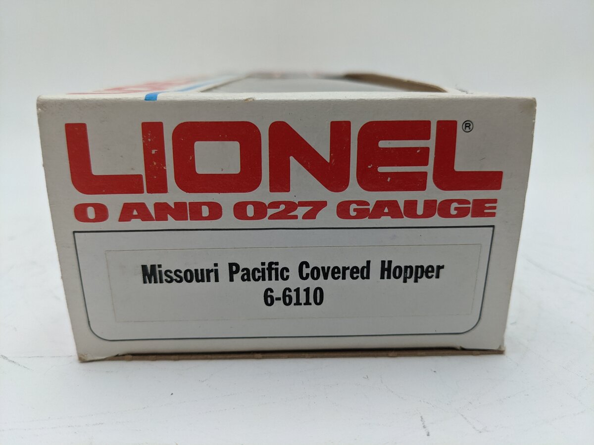 Lionel 6-6110 O Gauge Missouri Pacific 4-Bay Covered Hopper EX/Box
