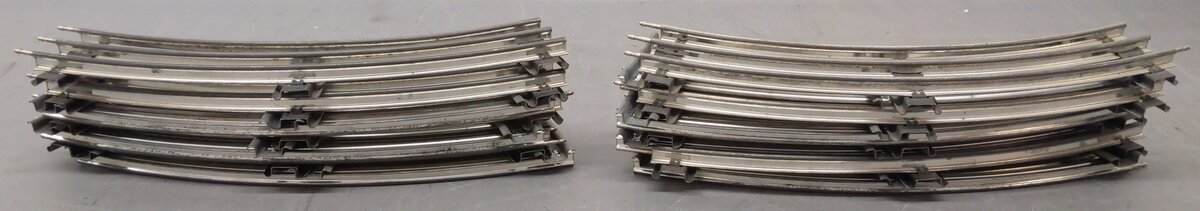 K-Line K-0302 O 31" Tubular Curved Track Sections (15) VG