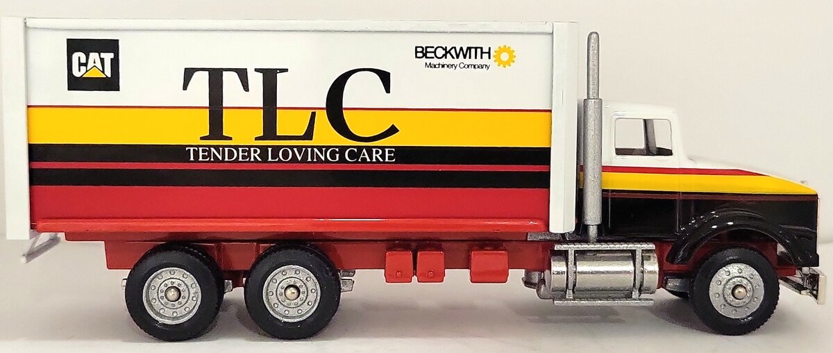 Winross 1:64 Cat Box Delivery Truck TLC Tender Loving Care Beckwith Machinery LN/Box
