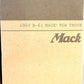 First Gear 19-2240 1:34 Die Cast 1960 B-61 Mack BP Tow Truck LN/Box