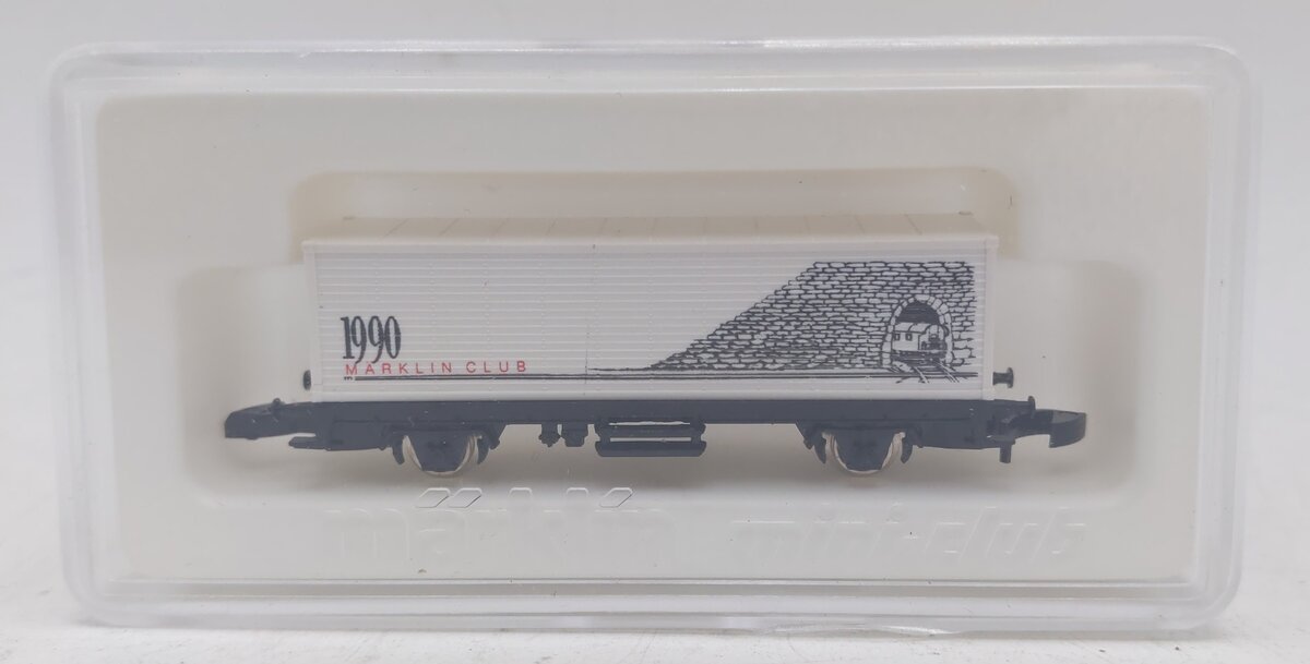 Marklin 4481-90737 Z Scale 1990 Club Freight Car EX/Box