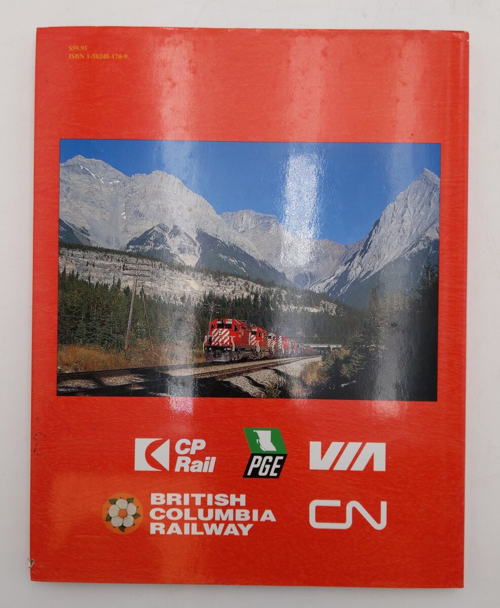 Trackside around British Columbia 1966-1982 with Matt Herson Hardcover Book EX