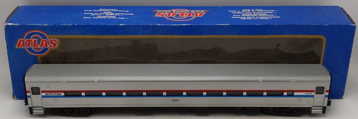 Atlas 6230-1 O Amtrak Horizon 21" Coach Car #54062 (3 Rail) EX/Box