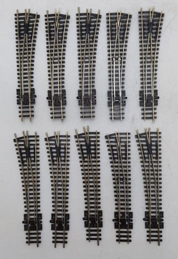 Peco N Scale Assorted Switches [10] EX
