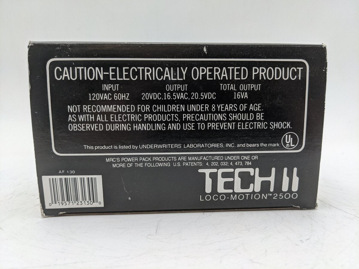 MRC 2500 HO Scale Loco-Motion Tech II Model Train Control EX/Box