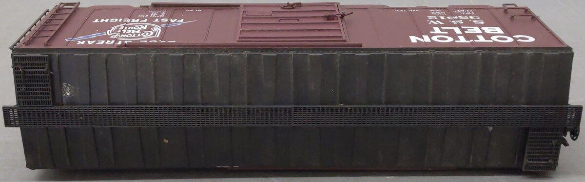 American Mainline G401-01 G SSW Cotton Belt PS-1 Boxcar #35812 w/ Metal Wheels