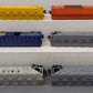 Lionel O Assorted Train Cars: 6-9371, 6-6123, 6-6123, 6-9777, 6-9763, 6-6118 [6] VG