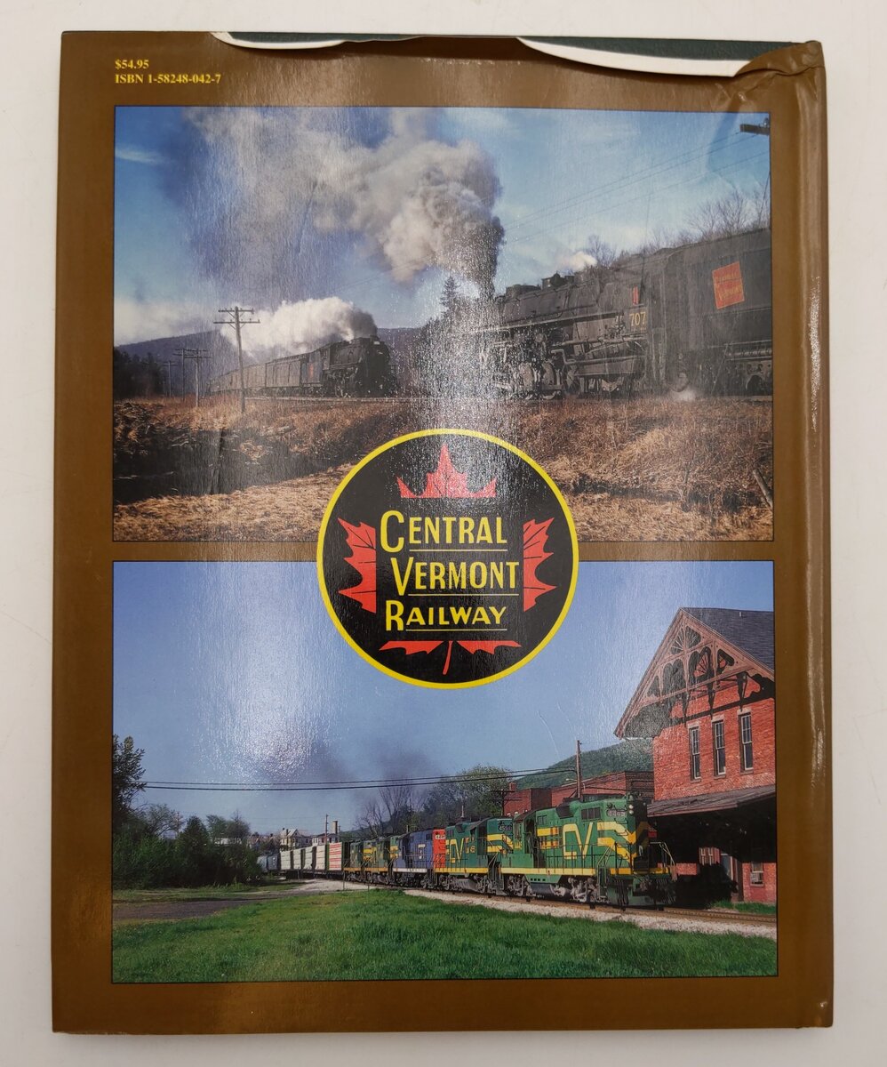 Central Vermont In Color Hardcover Book By George F Melvin & Jeremy F Plant VG