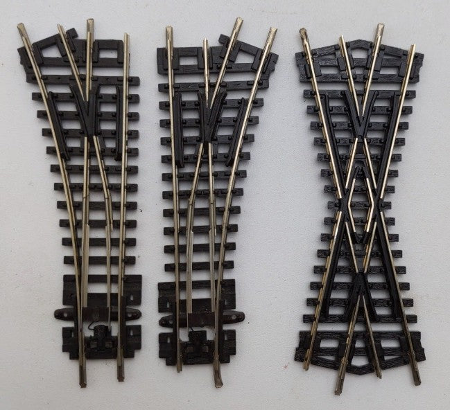 Peco N Scale Assorted Switches & Crossovers [8] EX