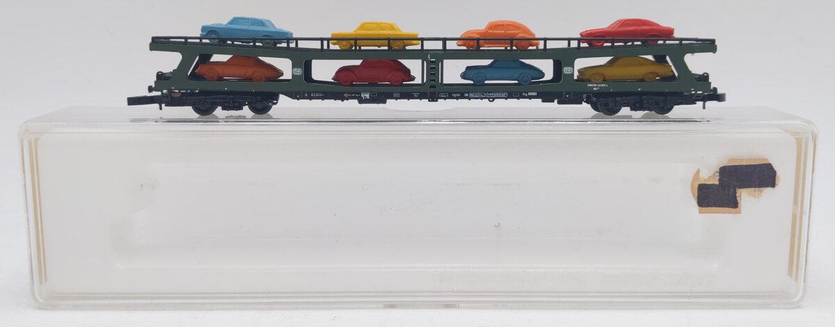 Marklin 8714 Z Scale DB Auto Transporter with 8 Cars LN/Box